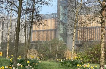 View to old library at Maynooth University by DALAL ALMUHAIDEB